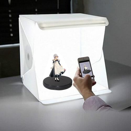 LED Folding Photo background light box Softbox with Photography lamp for photo studio for Photography backdrops for YouTube