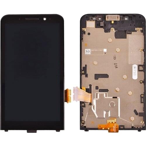 High Quality LCD Screen and Digitizer Full Assembly Lcd Replacement Glass with Frame For BlackBerry Z30 (4G Version)