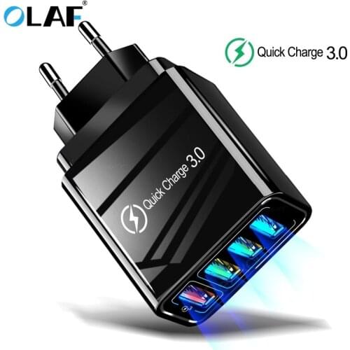 EU/US Plug USB Charger Quick Charge 3.0 For Phone Adapter for Huawei iphone Tablet Portable Wall Mobile Charger Fast Charger