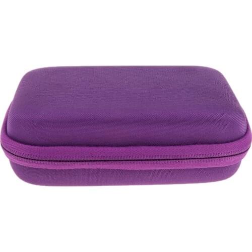 Hard Shell Essential Oil Carrying Case Holds 10 Bottles Travel Size Essential Oils Bag Organizer