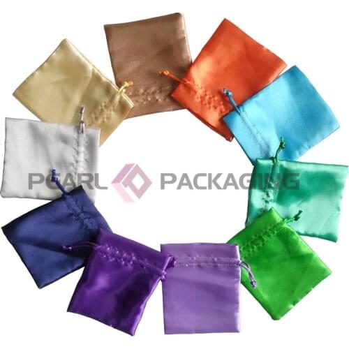 10x15cm Satin Drawstring Pouch, Silk Drawstring Bag for Jewellrey Packaging, Candy Pouch 100pcs/lot
