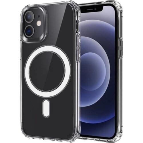 Magnectic Case For iPhone 12 Pro Max 12 mini Case For Wireless Charging Shockproof Full Protection PC+TPU Case Joyroom