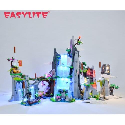 DIY LED light Set for 80024 Monkieing Kids Legend Huaguoshan Building Blocks Toy No Decorative Model