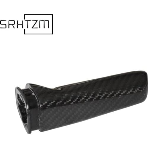 For Bmw E46 E90 E92 E60 E39 F30 F34 F10 F20 Accessories Universal Carbon Fiber Car Handbrake Grips Cover Interior Trim