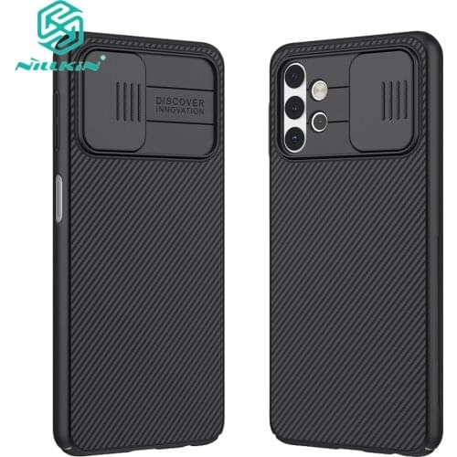 For Samsung Galaxy A32 5G Case NILLKIN Camshield Camera Protection Cover For Samsung Galaxy A32 Slide Cover Lens Fundas Coque