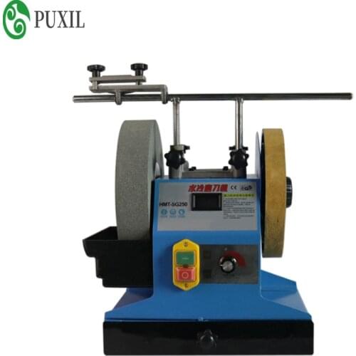 Water-cooled sharpener electric sharpener desktop small household 220v low-speed water grinder
