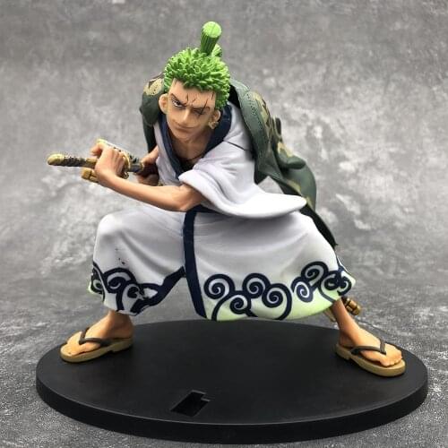 15cm Anime One Piece Toy Figure Zoro Fighting King Of Artist PVC Action Model