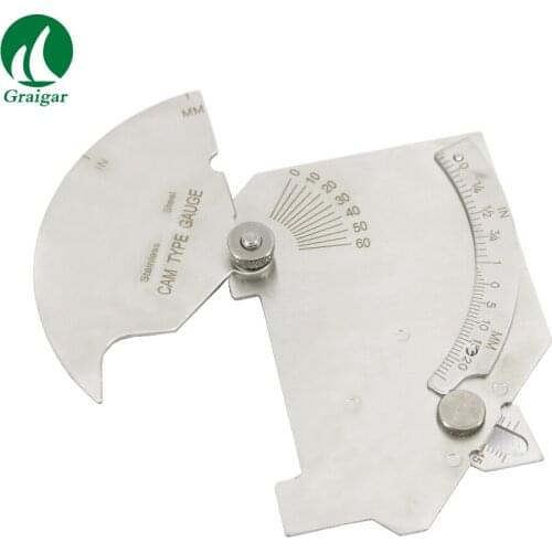 MG-8 Bridge Cam Welding Gauge Stainless Steel Gage C50 Test Ulnar For Welder Inspection