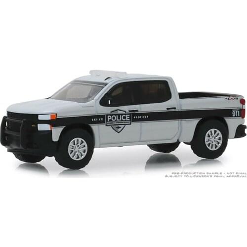 GreenLight 1:64 2019 Chevrolet Silverado boutique alloy car toys for children Model original box