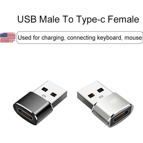 INGELON USB C OTG Female To USB Male Adapter Type C OTG To A Charger Cable for Macbook Samsung Charging Data Transfer Connecto