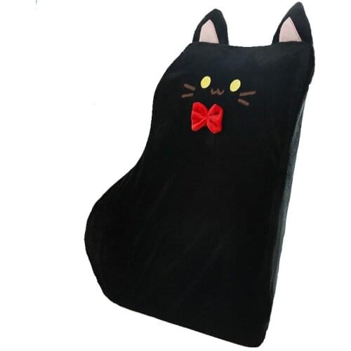 Slow Reboud Animal Shaped Chair Cushion Memory Foam Back Cushion Office and Student Chair Waist Cushion