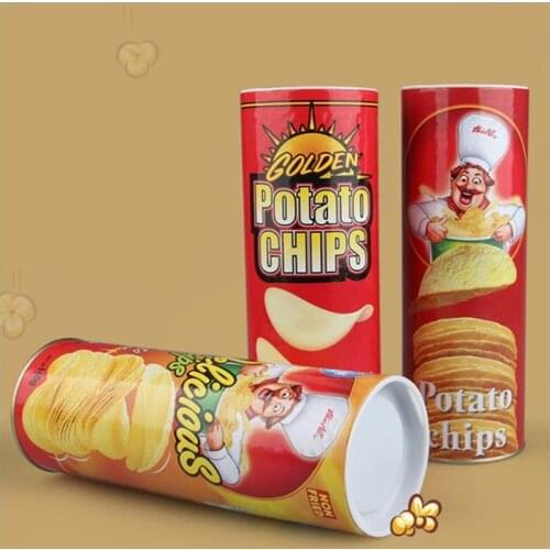 2021 New Potato Chips Cans Fake Snake April Fool Day Funny Novelty Prank Trick Toys