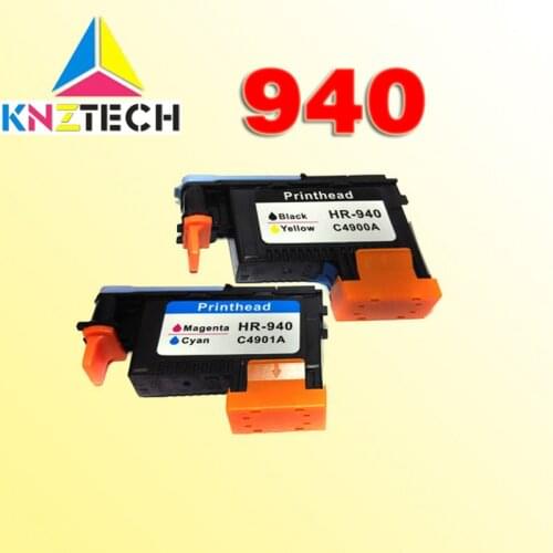KNZTECH 940 Printhead print head C4900A C4901A for hp940 officejet pro 8000 8500 8500A 8500A A909a A909n A909g A910a A910g A910n