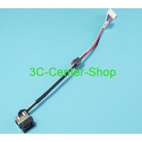 1 PCS DC Jack Connector For DELL Inspiron 3521 2521 5537 5521 3531 5535 2518 15V-1308 15V-1106 DC Power Jack Socket Plug Cable