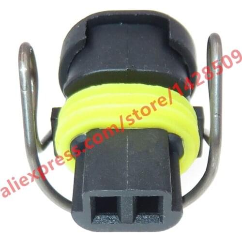 5 Sets 2 Pin Car Oil Atomizer Wiring Connector With Terminal 1.5 Series Auto Injection Nozzle Socket Excavator Parts
