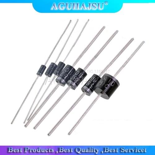 20PCS Rectifier Diode 1N5408 1N5404 1N5401 1N5822 1N5818 UF5408 UF5402 6A10 10A10 DO-27