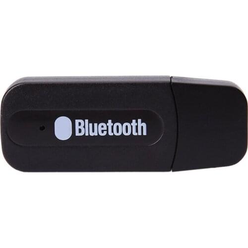 3.5mm Stereo o Music Speaker Receiver Adapter Dongle USB Bluetooth Wireless