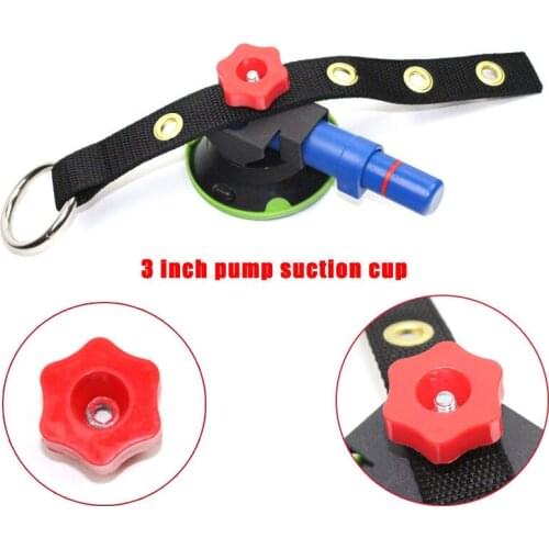 3 inch Pump suction cups 75mm Heavy Duty Hand Pump Suction Cup with Tripod Screw