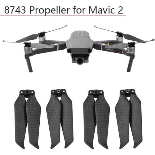 4pcs Propeller 8743 Carbon Fiber Folding Paddle for DJI Mavic 2 Pro Zoom Blades Props Drone Accessories Replacement