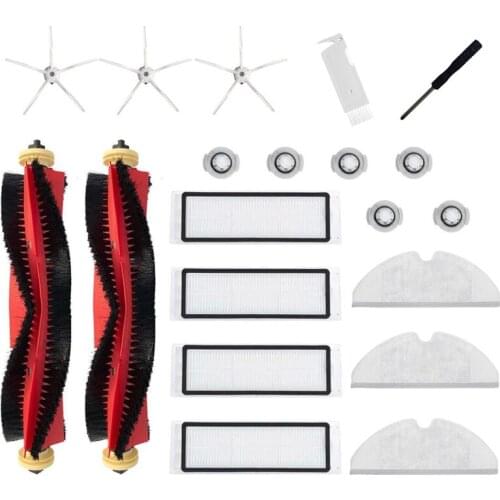 Promotion!Replacement Mop Cloths Main Brush HEPA Filter for Xiaomi Roborock S5 MAX S6 Pure S6 MaxV S4 S5 S50 Spare Parts