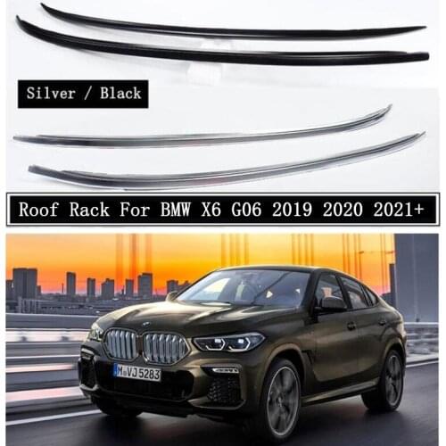 Roof Rack For BMW X6 G06 2019 2020 2021 + High Quality Aluminum Alloy Rails Bar Luggage Carrier Bars top bar Racks Rail Boxes