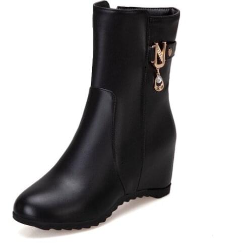 Big Size Simple boots boots women woman winter boots women women shoes botas