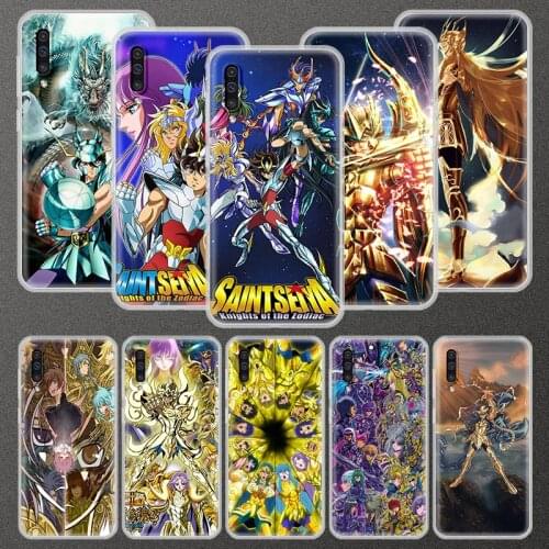 Anime Cool Saint Seiya Case For Samsung Galaxy A90 A50 A70 A70s A50s A40 A30 A20e A20s A10e A10 Clear Soft Phone Coque Shell