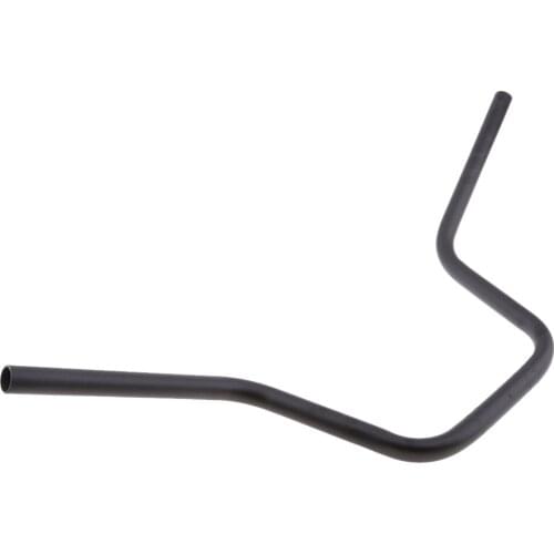 Black 7/8 Inch Handlebars High-Rise Drag Bar For Cruiser Chopper Bobber