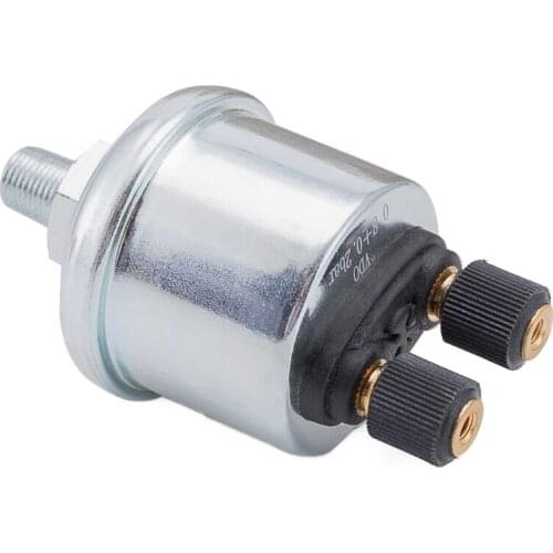 Engine Oil Pressure Sensor with Measuring Range 0~10 Bar Applicable Car Boat Oil Pressure Gauge Sender NPT-1/8