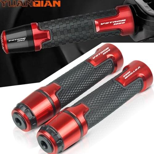 For SUZUKI V-STROM 1050/XT VSTROM 1050 1050XT 2020 7/8"22mm CNC Motorcycle Accessories Handle grips HandleBar Grip end Covers
