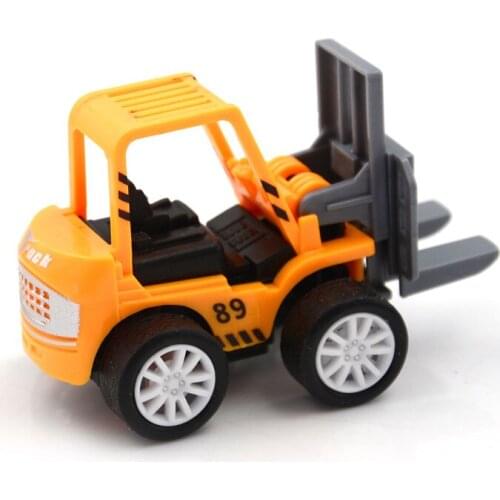 Hot Sale 1 PCS Mini Car Toys Kids Forklift Vehicle Sets Educational Toys Engineering Vehicle Model Car Toys for Children