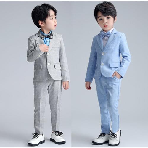 Lolanta Gray Suits For Boys