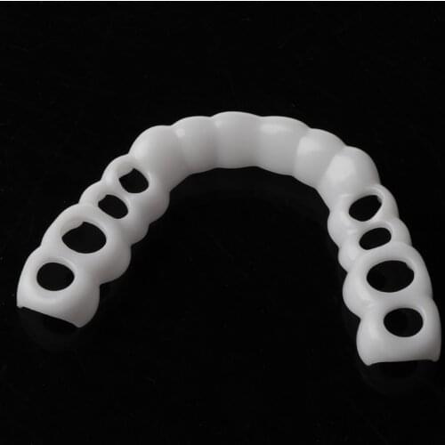 2021 New Upper False Fake Tooth Cover Snap On Immediate Smile Cosmetic Denture Care Beauty Tool