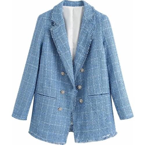 Женские твидовые пиджаки NYX&SHE China At AliExpress