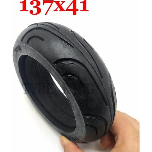 Good Quality 137x41 Soldi Tyre 5-inch Electric Scooter Tubeless Tires 137*41 DIY Trolley Wheelchair Tyres Accessory