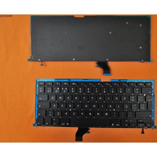 PO Portugal Replacement Keyboard for APPLE MacBook Pro A1502 BLACK For Backlit Board Big Enter Key