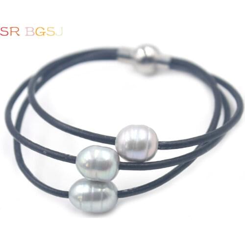 SR BGSJ Leather Bracelets