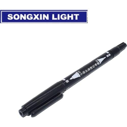 Smart Electronics CCL Anti-etching PCB circuit board Ink Marker Double Pen For DIY PCB MO-120-MC-BK