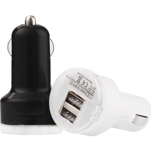 USB adapter to car cigarette lighter 2 USB ports