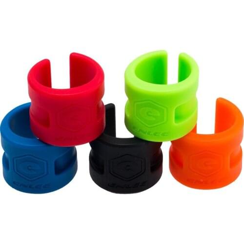 Bicycle Protective Gear Road Mountain Bike Frame Collision Rubber Protection Ring Guard Chain Protector Stickers 4pcs/Set