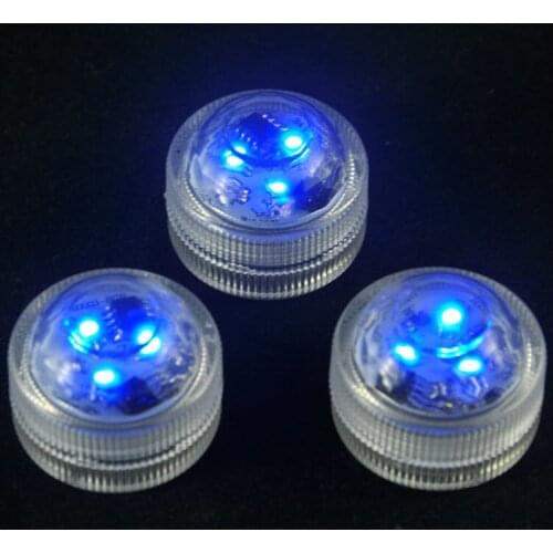 2016 Free shipping 10pcs Submersible LED light, LED vases base light for wedding celebration