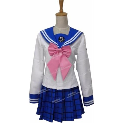 2018 Danganronpa Sayaka Maizono Cosplay Costume For Women Girls Full Set