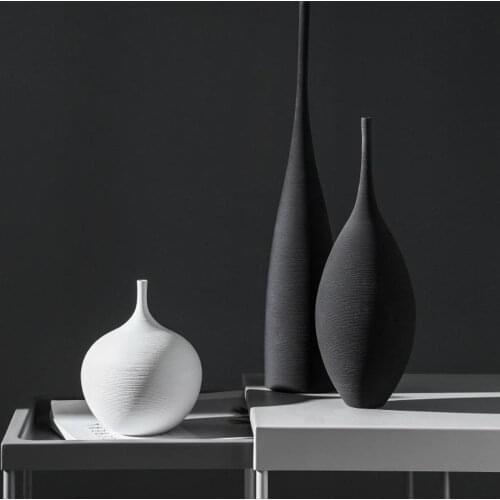 3pcs Minimalism Flower Vase Zen Bud Vase Centerpiece Vases Decoration Decor