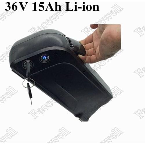 36V 15Ah 500w motor dolphin Li-ion Water Kettle water bottle Battery for brand cell with USB port and charger 36v 15ah lithium