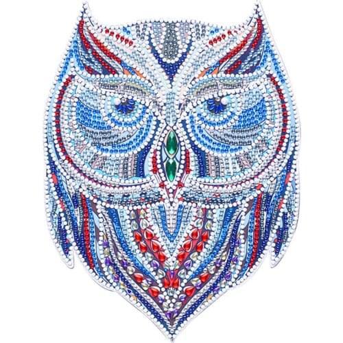 5D Diamond Painting Full Drill Owl Pattern Embroider Set Creative DIY Diamond Painting Crafts for Wall Hanging Decorations