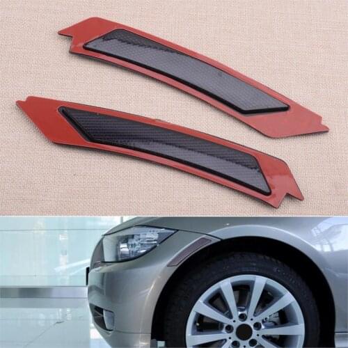 Car Front 63147205398 Bumper Smoke Side Marker Reflector 63147205397 Fit For BMW 3-Series E90 E91 LCI 4D Sedan 2009 2010 2011