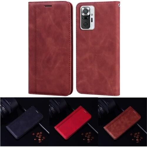 Case For Xiaomi Redmi Note 10 Pro чехол Flip Leather Cover Funda Book Shell For Redmi Note 10 Pro Max Case Wallet Magnet Cover