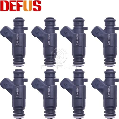 DEFUS 8X 0280156072 Fuel Injector Bico For Mercedes-Benz E55/CL55/S55 AMG 03~06 CLS55 2006 SL55 03~08 G55 05~10 5.4L 5.5L V8 NEW