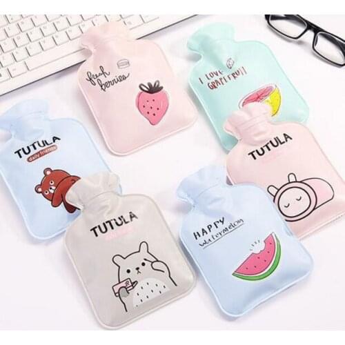 Party Favors Hot Sell Cartoon mini trumpet water injection hot water bag winter cute student hand warmers