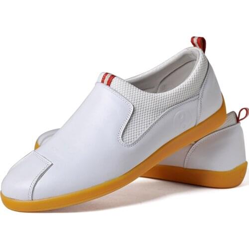 Leather tai Chi shoes male Tai Chi shoes Martial arts leather shoes Ox tendon sole Tai Chi training shoes leather female kung fu